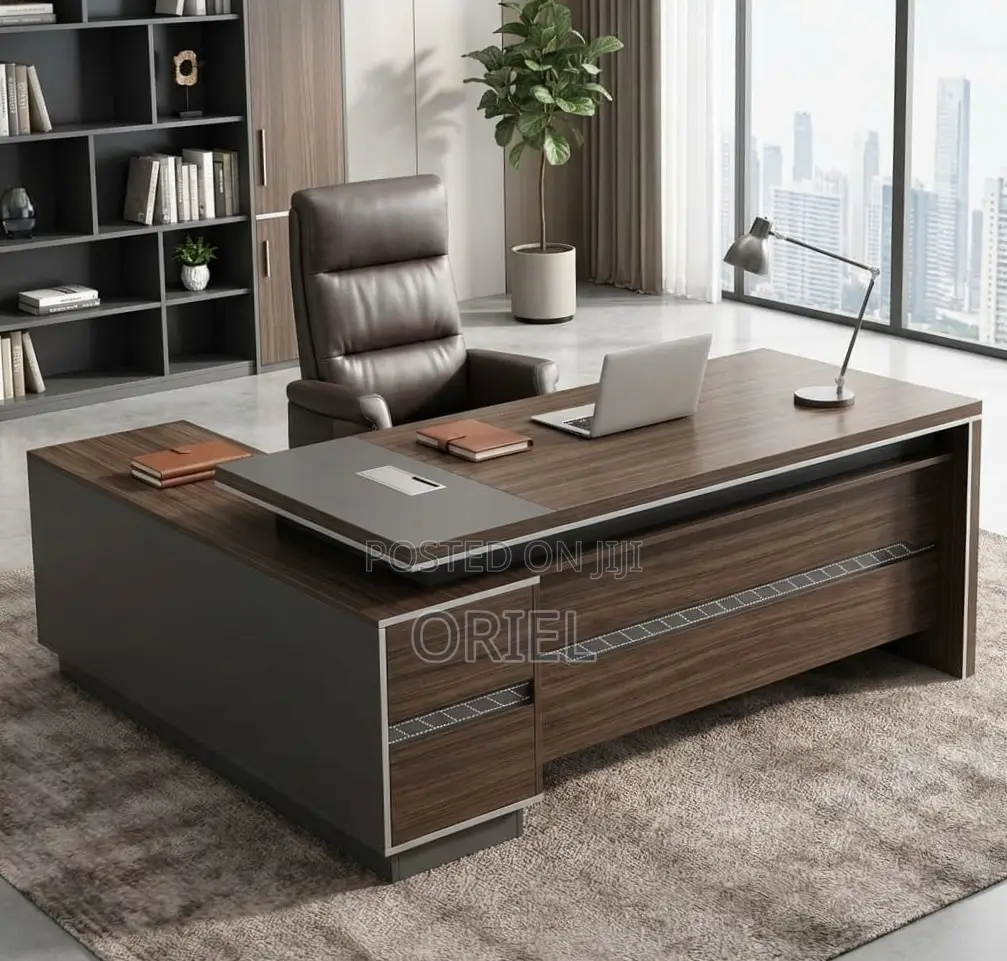 Office Desk : 1800MM Executive L-Shape Director Desk