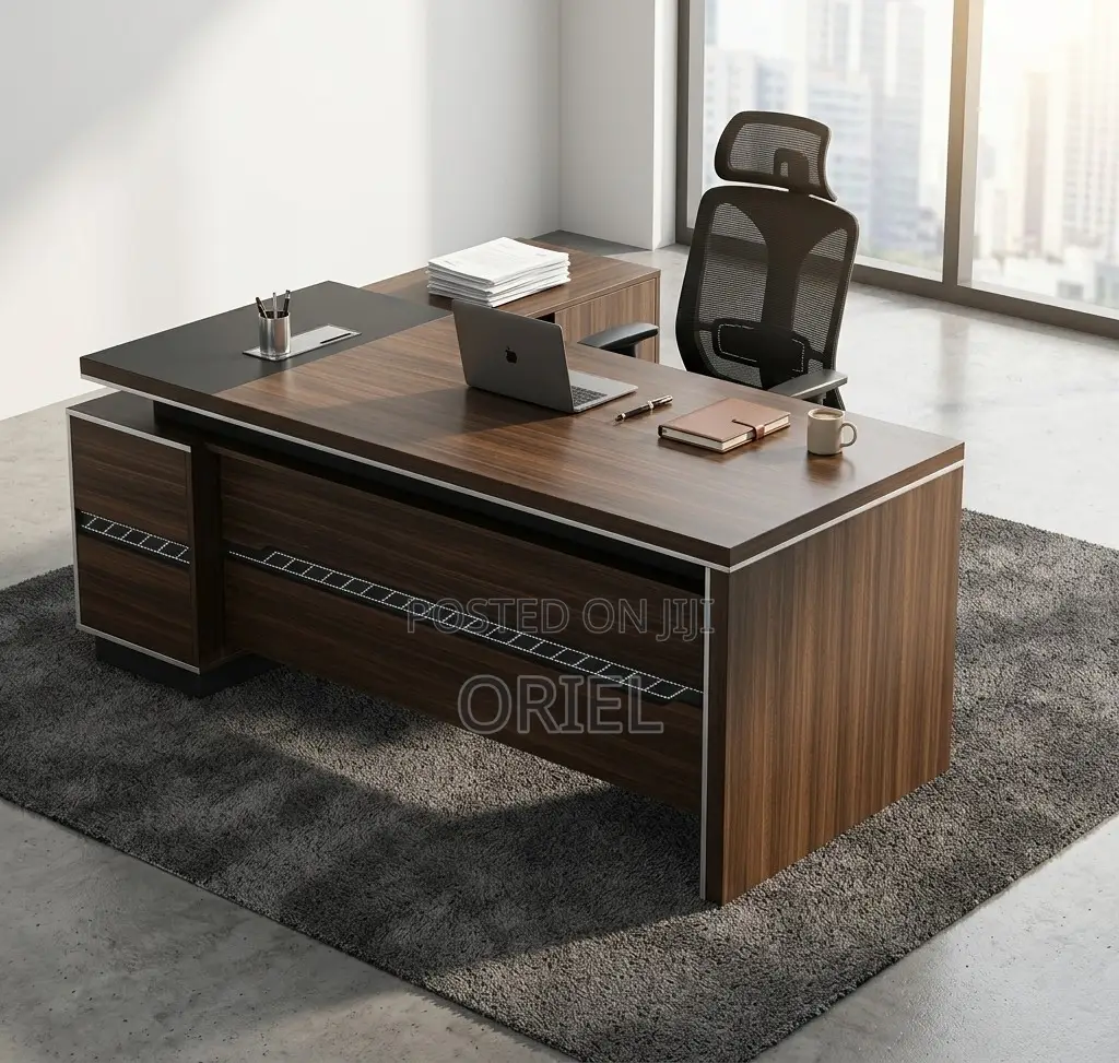 Office Desk : 1800MM Executive L-Shape Director Desk