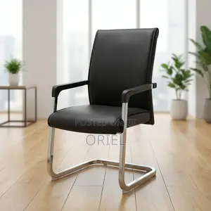 Office Chair : Modern Full Leather Visitor Chair