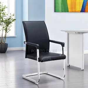 Office Chair : Modern Full Leather Visitor Chair