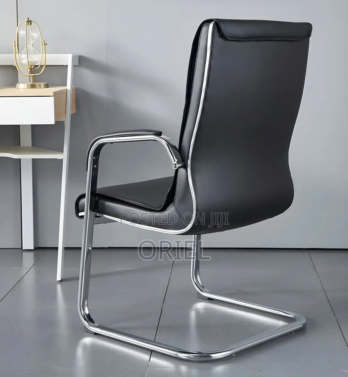 Office Chair : Modern Full Leather Visitor Chair