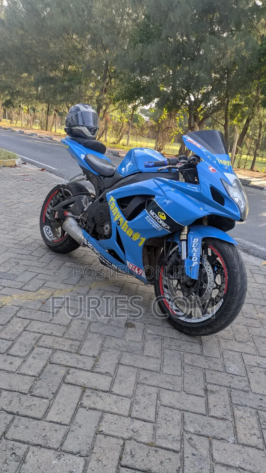 Suzuki GSX-R 2007 Blue