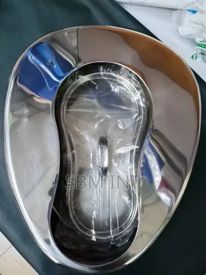 Stainless Steel Bed Pan Male With Lid