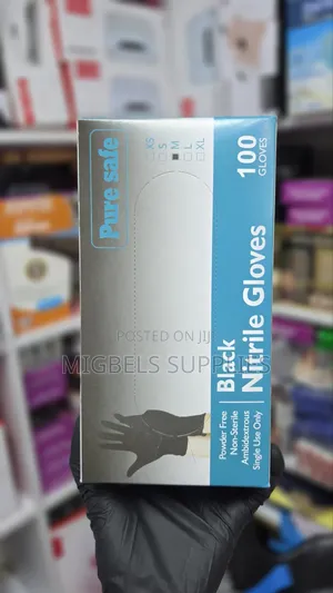 Black Nitrile Gloves( Surgical Gloves)