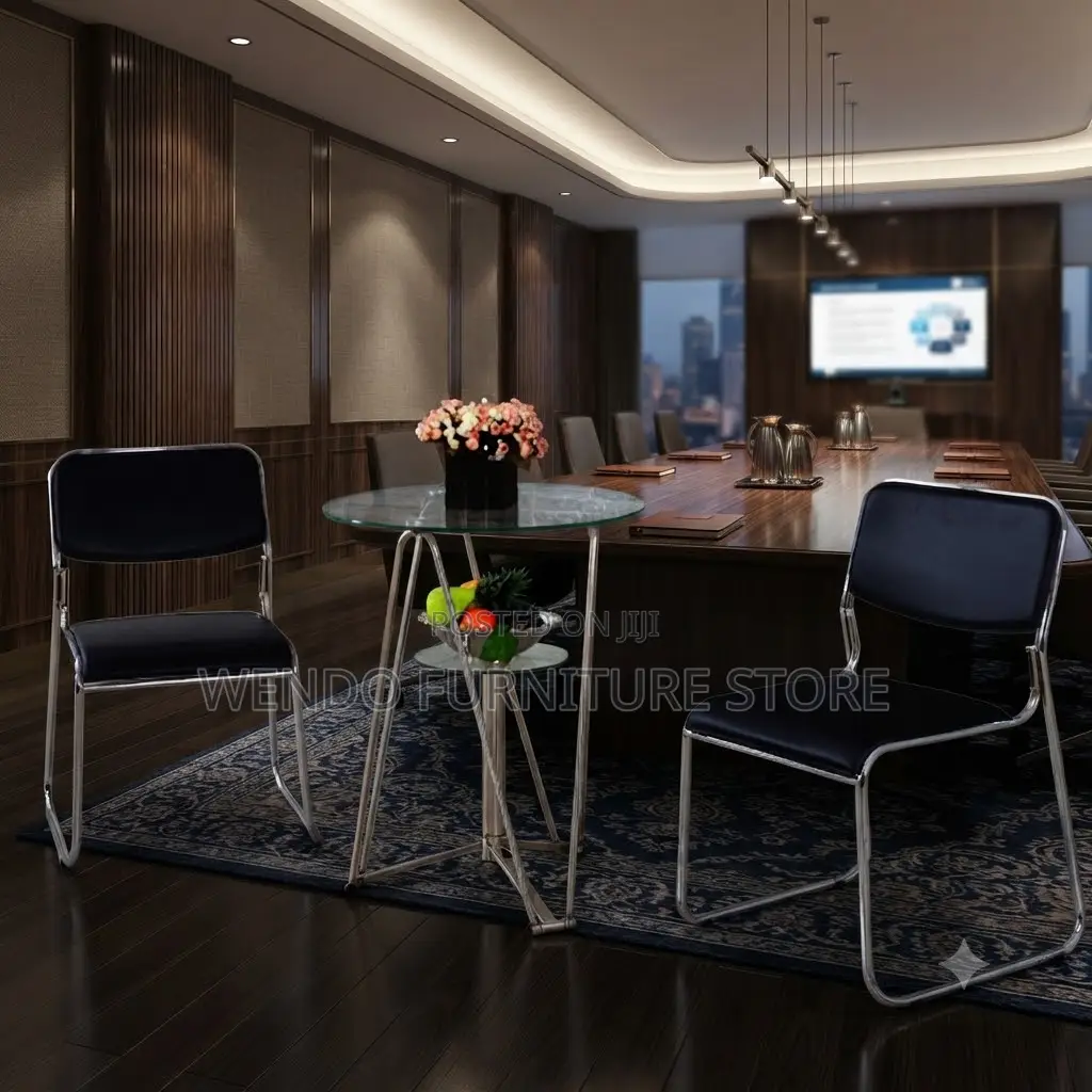 Office Chairs; Mid Backrest Leathered Office Reception Catalina Chairs