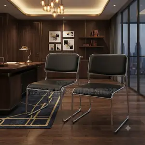 Office Chairs; Mid Backrest Leathered Office Reception Catalina Chairs