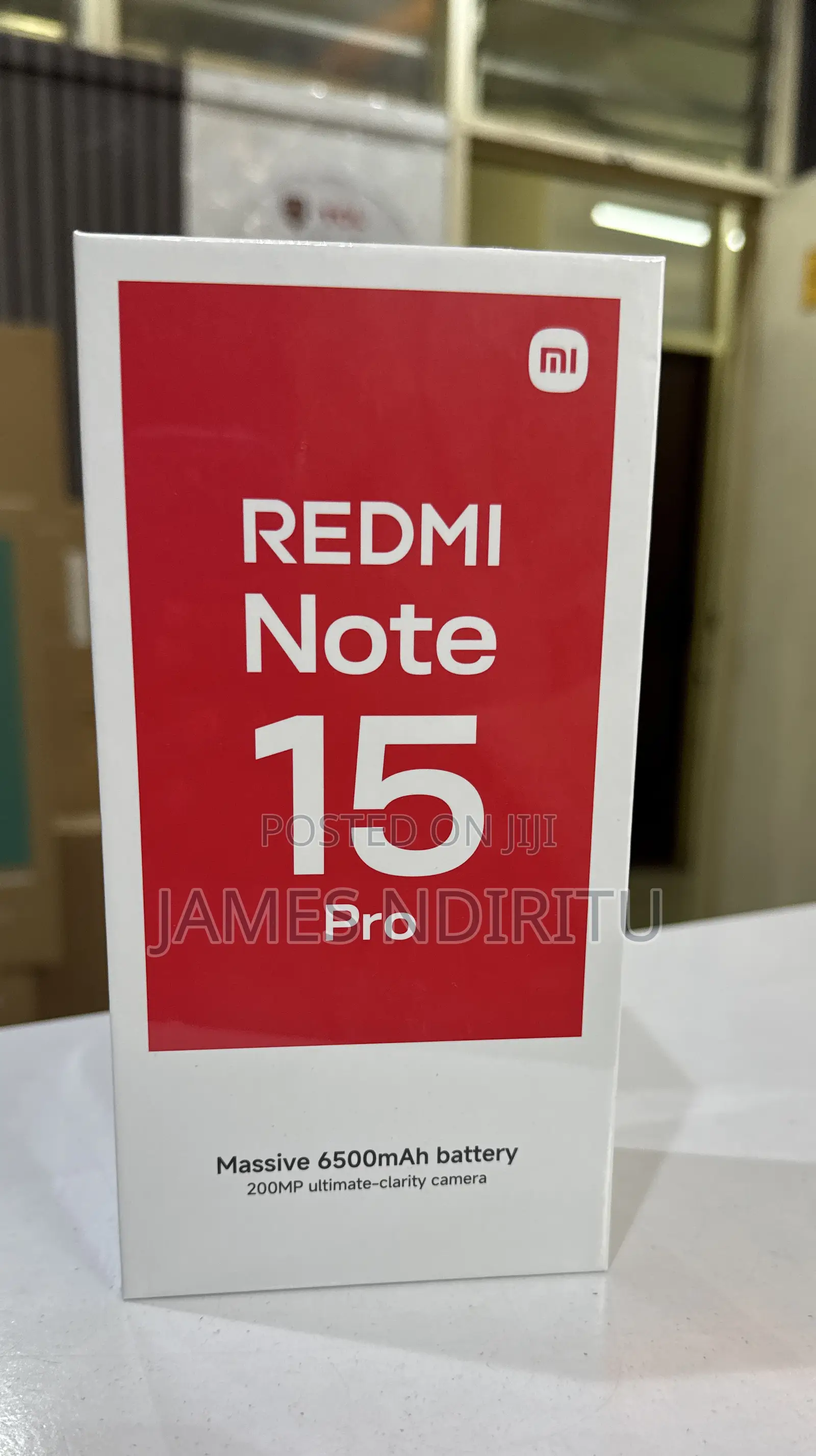 New Xiaomi Redmi Note 15 Pro 256 GB Black