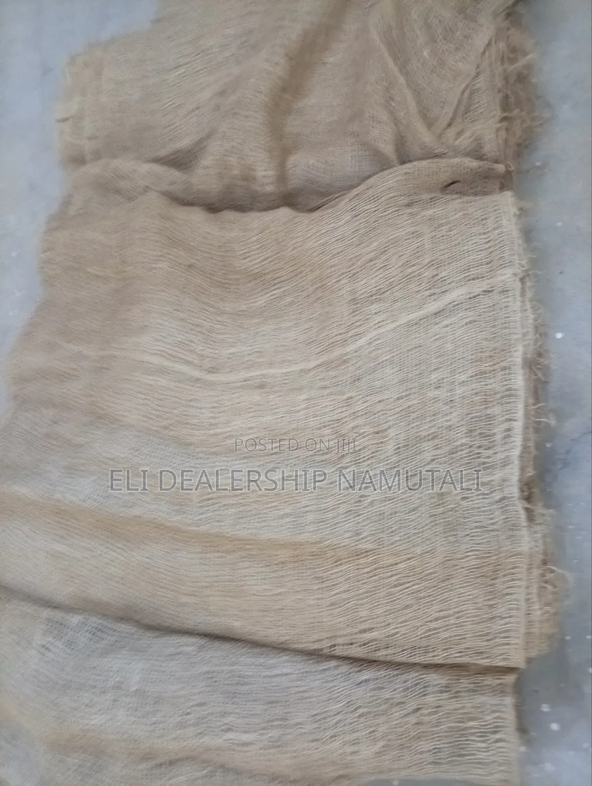 Natural Burlap Jute Fabric Roll – Multipurpose Hessian Cloth
