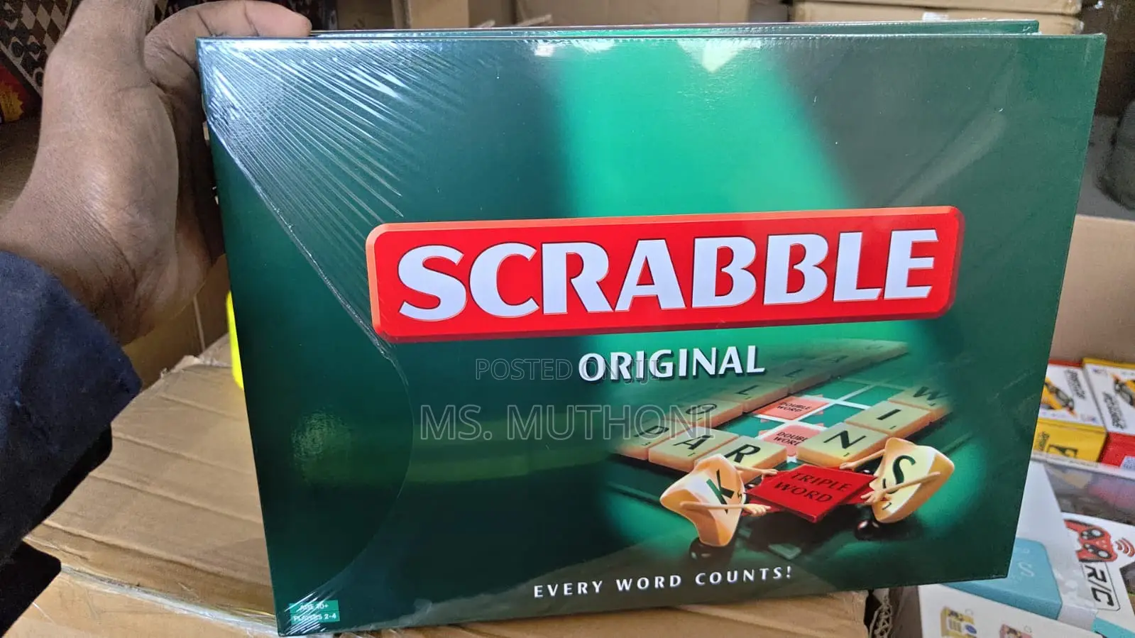 Game Night / Team Building Original Scrabbled Board Game
