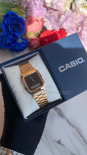 Casio Dual Time Executive Designer Fashion Watches Unisex
