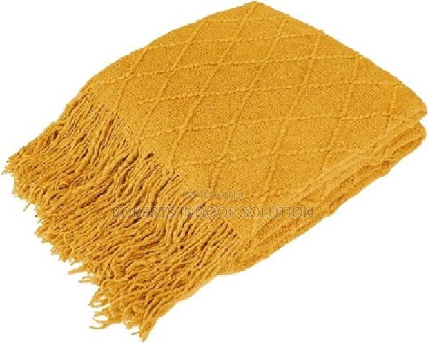 Easy to Care Knitted Blanket - thumbnail 2