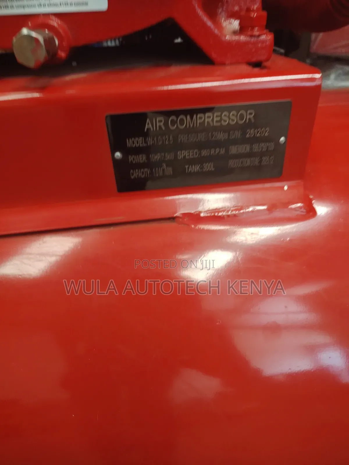 Durable Belt Driven Design 300l Compressor Machine Sunshine