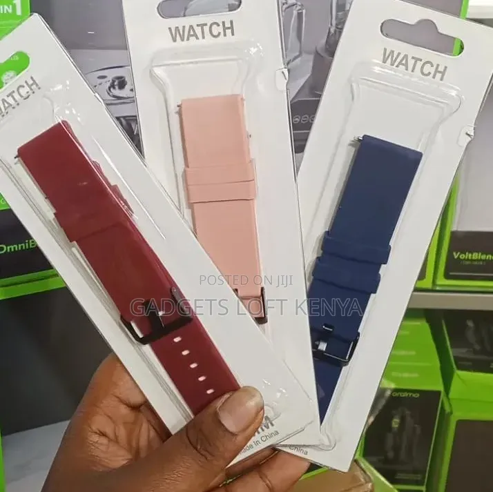 Silicone Smart Watch Straps 20mm 22mm