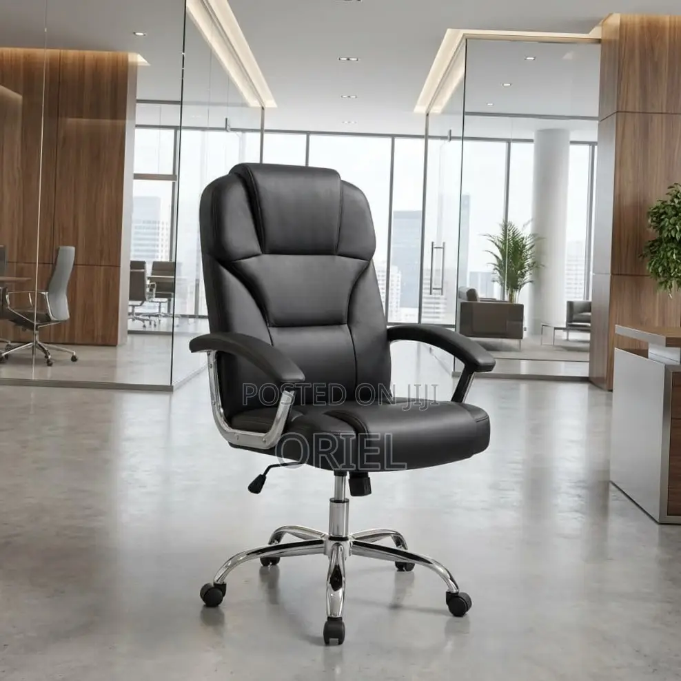 Office Chair : Ergonomic Executive Office Leather Chair