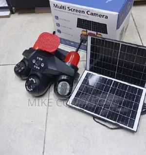 V380 Pro Max 4g Simcard 4 Lens Outdoor Solar Camer