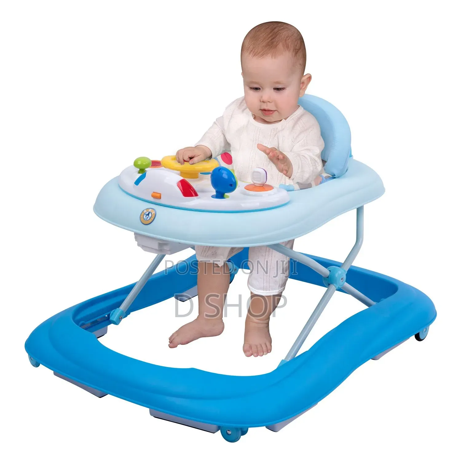 Adjustable Baby Walkers With Toys