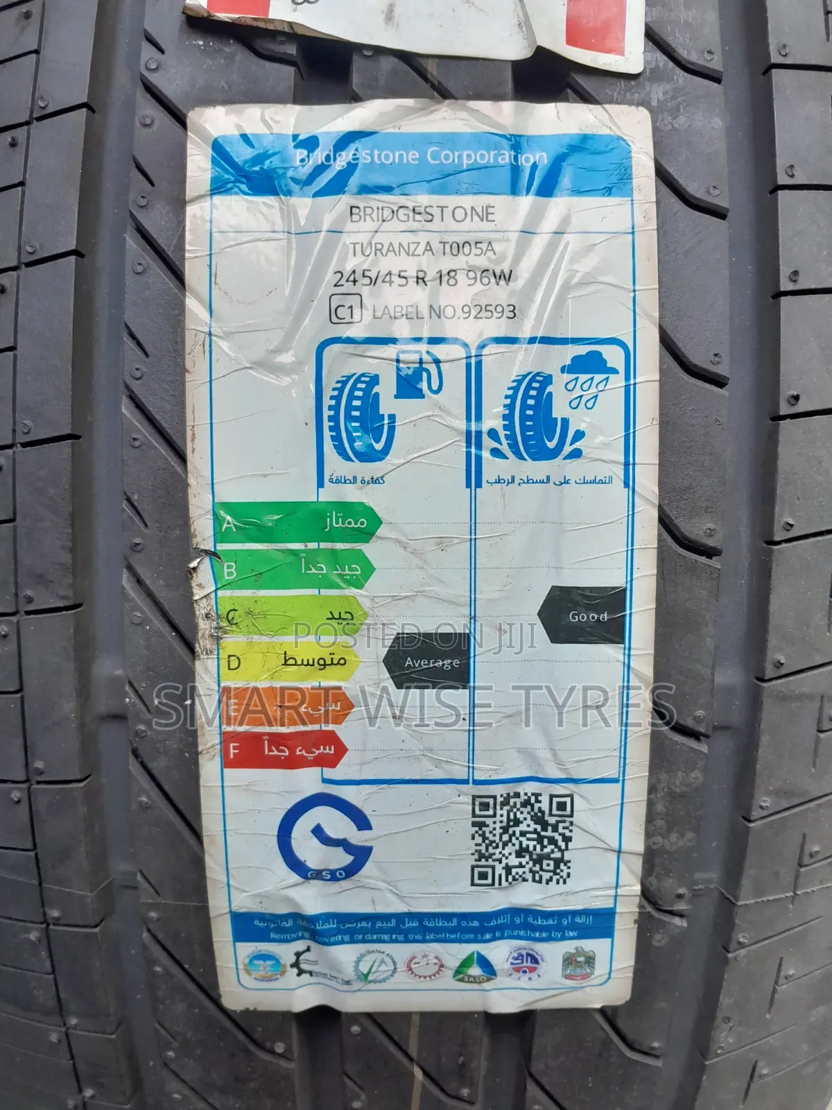 245/45r18 Bridgestone