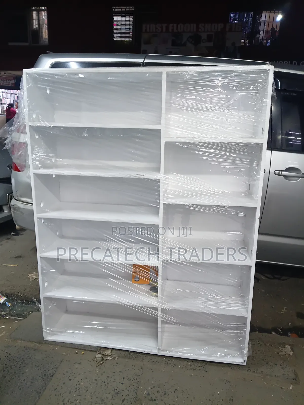 Large Capacity Wooden Shoe Cabinet Organizer