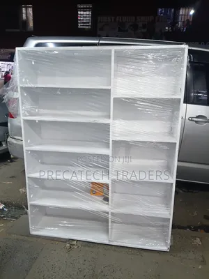 Large Capacity Wooden Shoe Cabinet Organizer