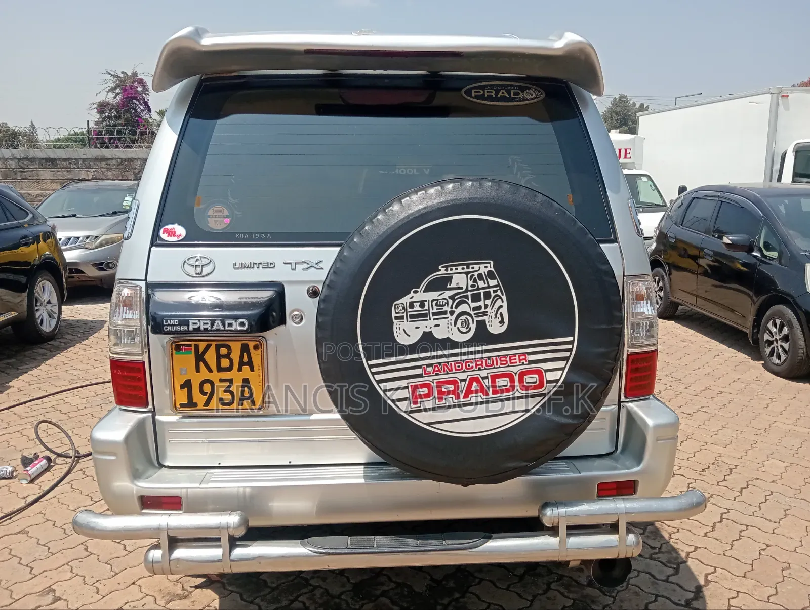 Toyota Land Cruiser Prado 2000 Silver