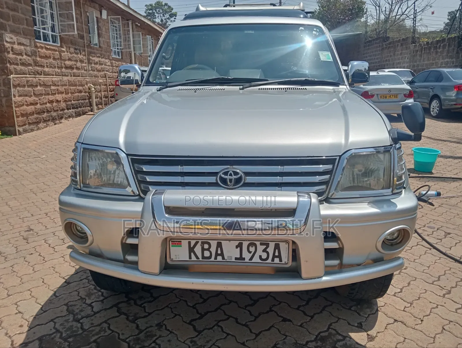 Toyota Land Cruiser Prado 2000 Silver