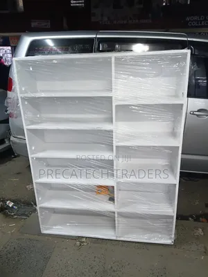 Space-Saving Wooden Shoe Rack Cabinet
