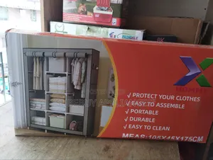 3 Column Wardrobe(metallic)