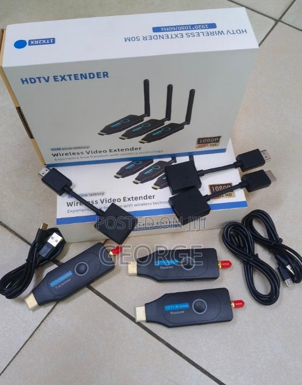 Wireless HDMI Extender 1080P With 2 Receivers (1TX + 2RX) 50m