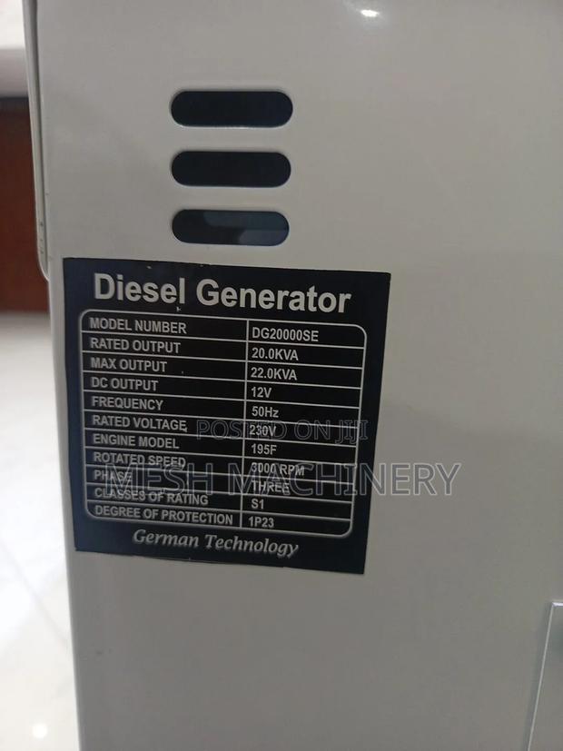 20kva SRGE Heavy Duty Silent Diesel Generator - thumbnail 3