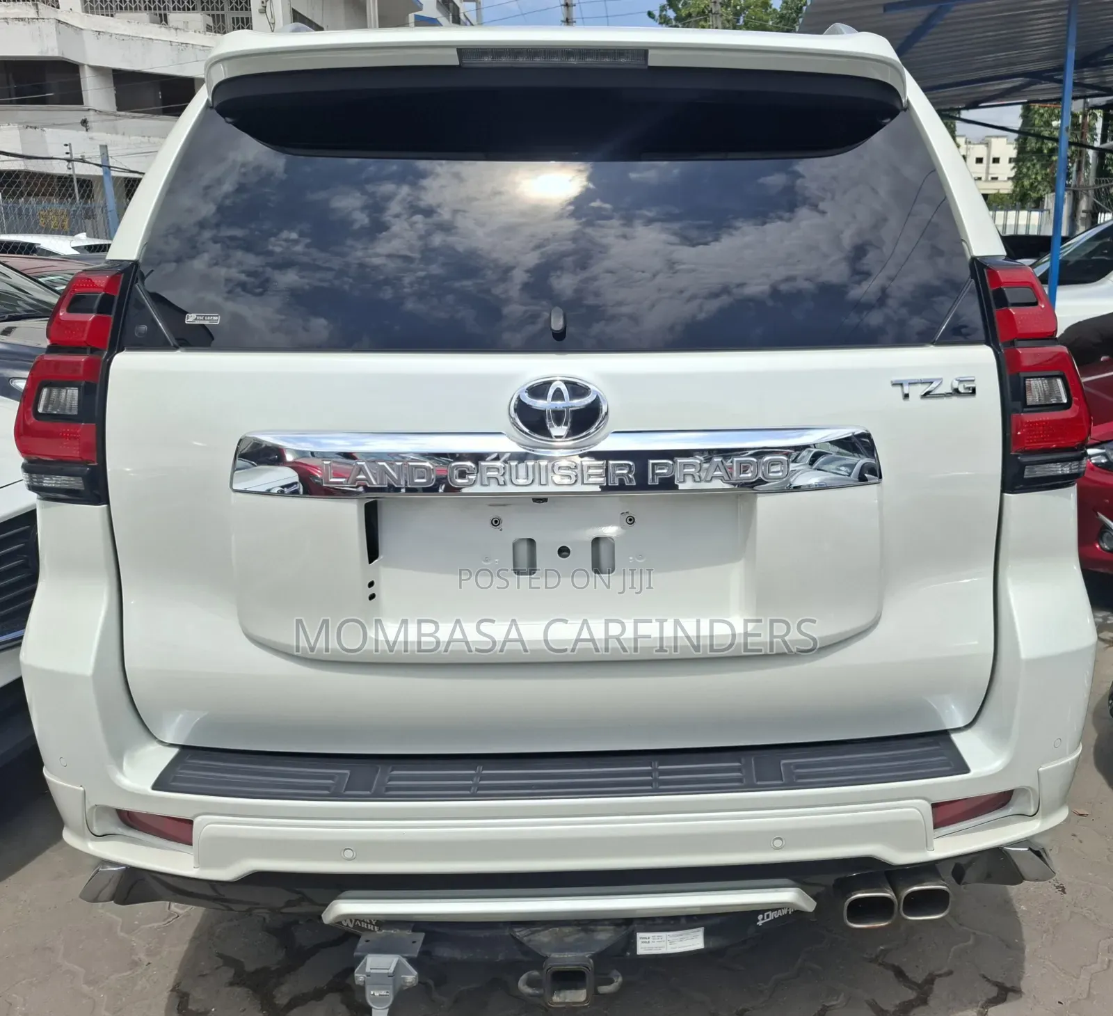 Toyota Land Cruiser Prado 2019 White