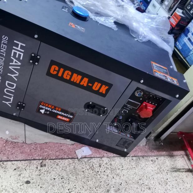 Cigma Uk 9kva Silent Generator With Ats - main view