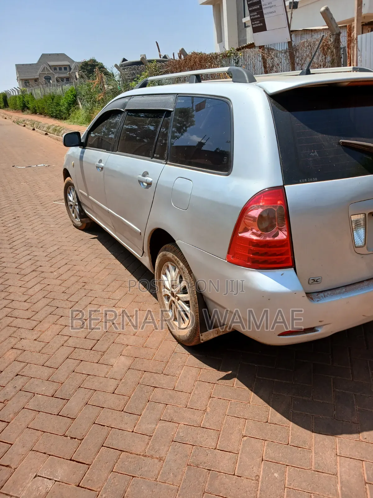 Toyota Corolla Fielder 2006 Silver