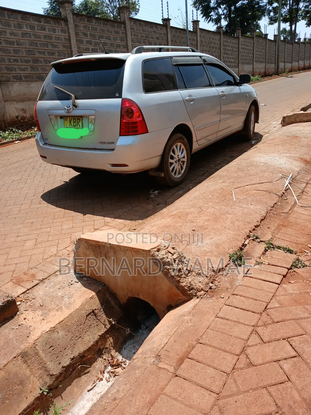 Toyota Corolla Fielder 2006 Silver