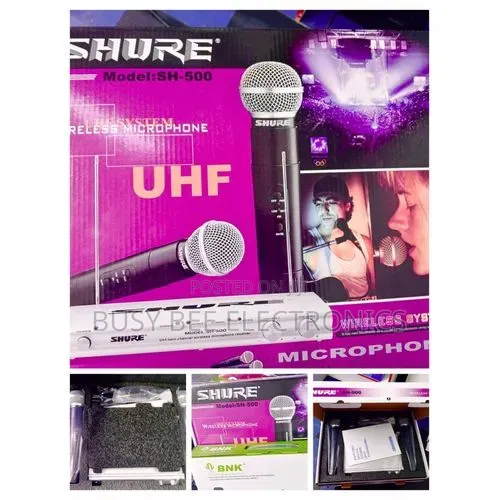 Shure SH-500
Microphone
