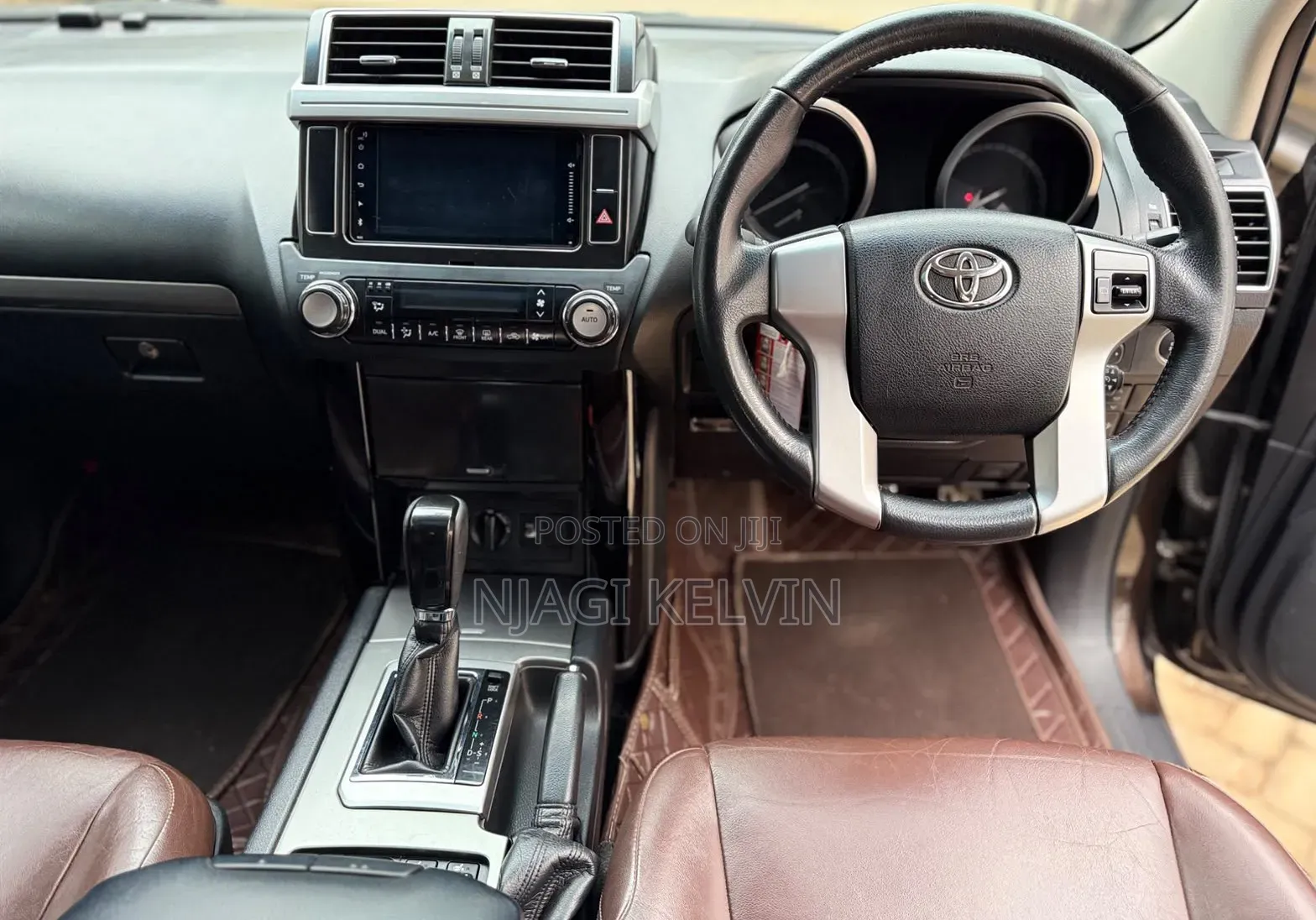 Toyota Land Cruiser Prado 2.8 2017 Brown