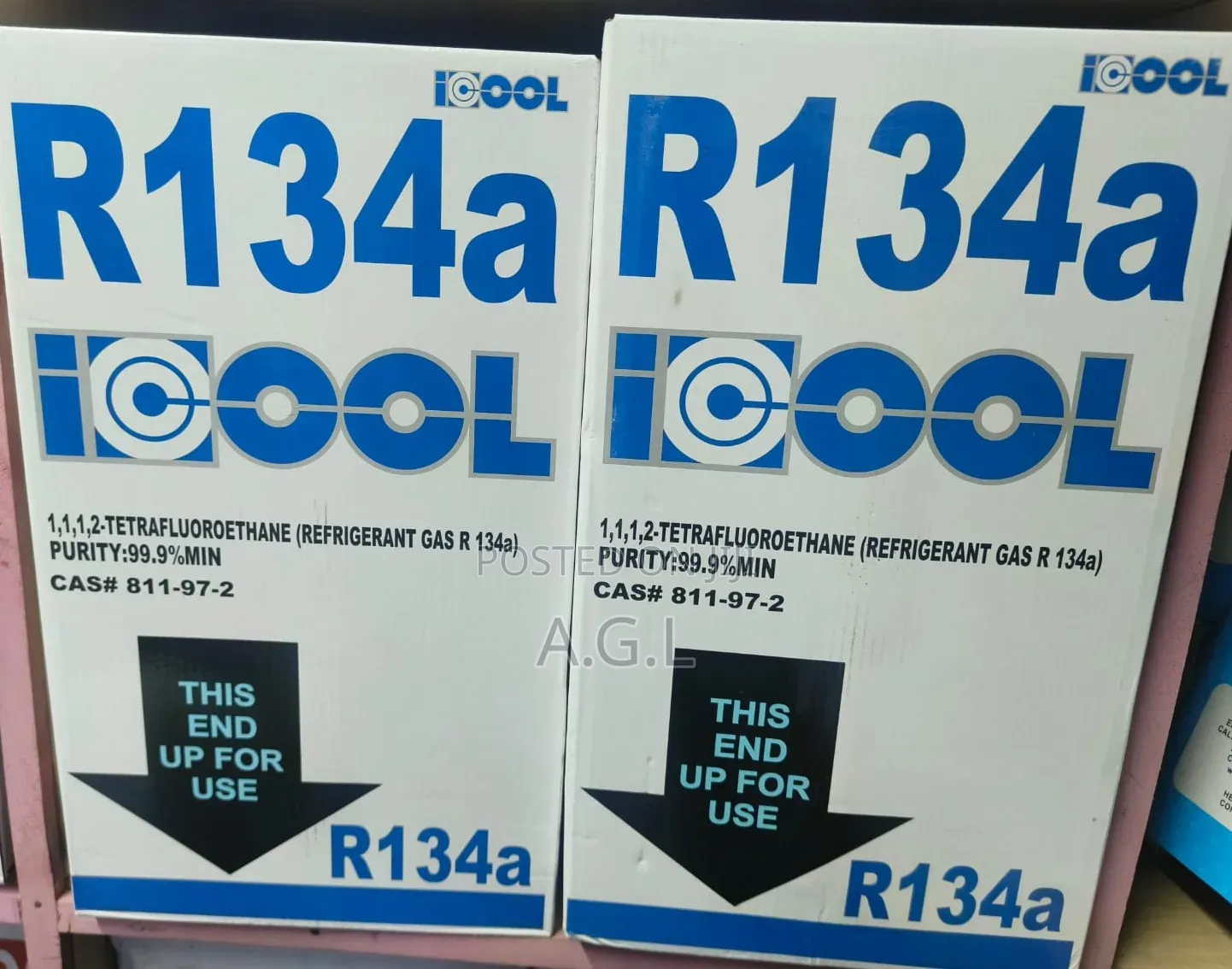 R134a I COOL Refrigerant Cylinder 13 KGS