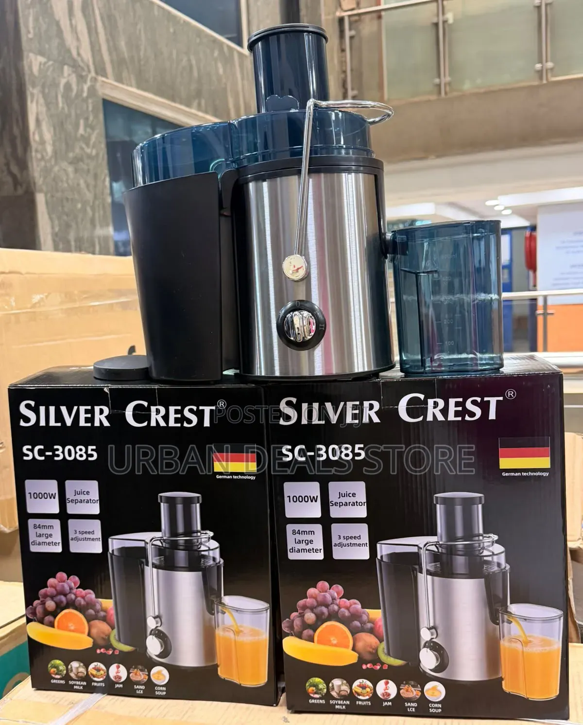 1000W Silvercrest Juicer / Juice Extractor