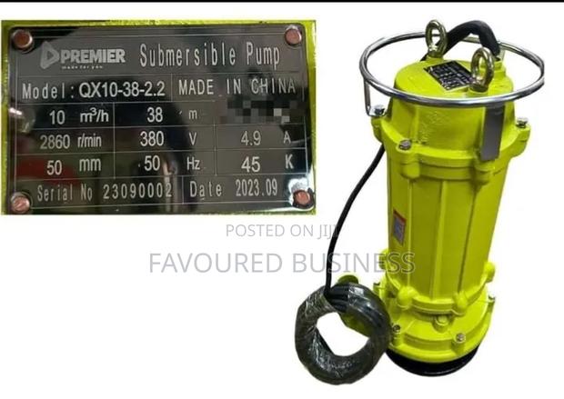 Brand New Submersible Mining Pump 3 HP/ Top Guarantee 3hp 38 Head
