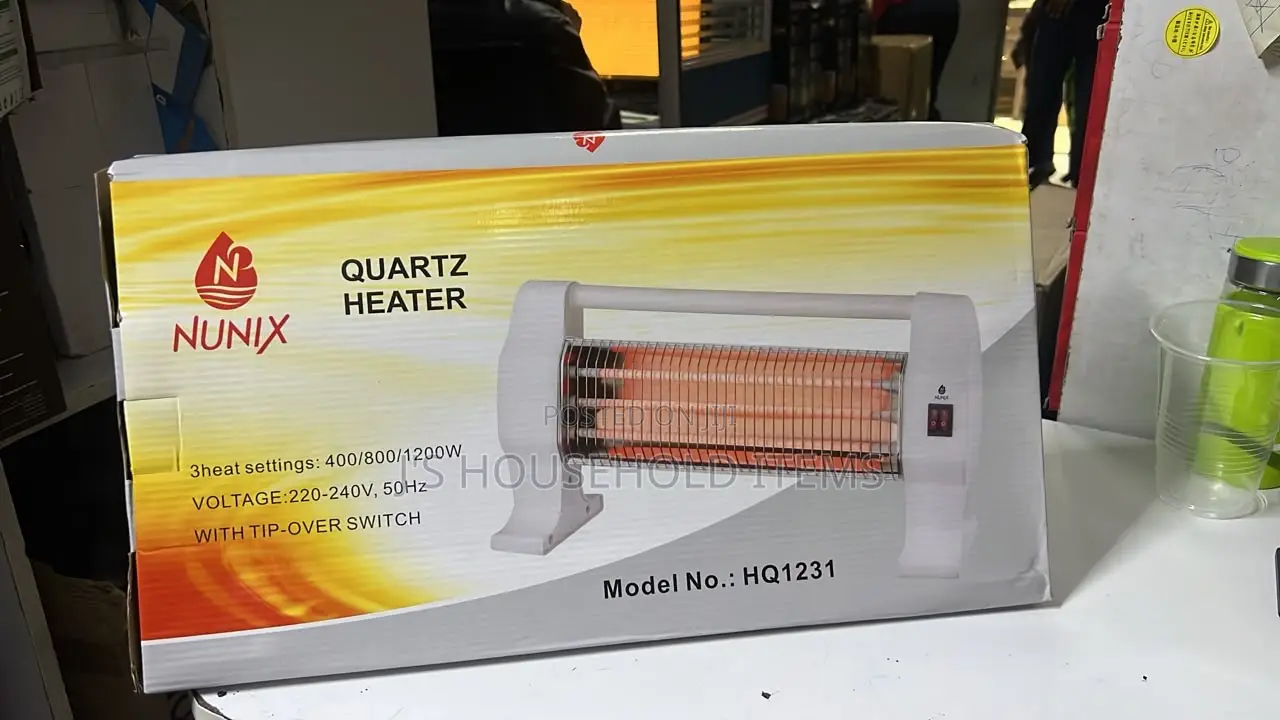 Compact Nunix Hq1231 Room Heater-Silent Operation,Quick