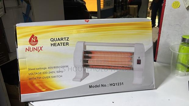 Compact Nunix Hq1231 Room Heater-Silent Operation,Quick - thumbnail 2