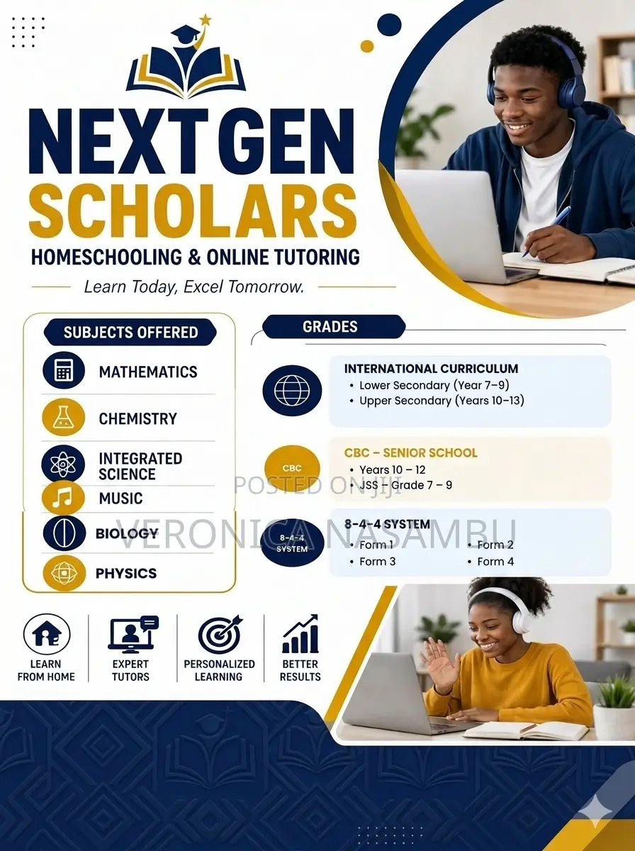 Homeschooling and Online Tutor(maths,chemistry,biology Integrated Sci)