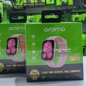Pink Oraimo Watch 5 Lite Smart Watch