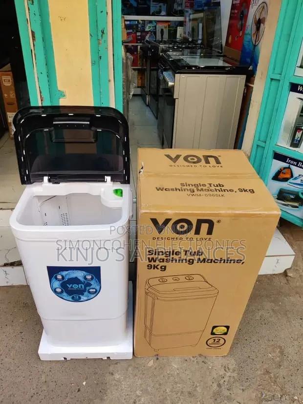 Von Single Tub 9kgs Washing Machine - thumbnail 2