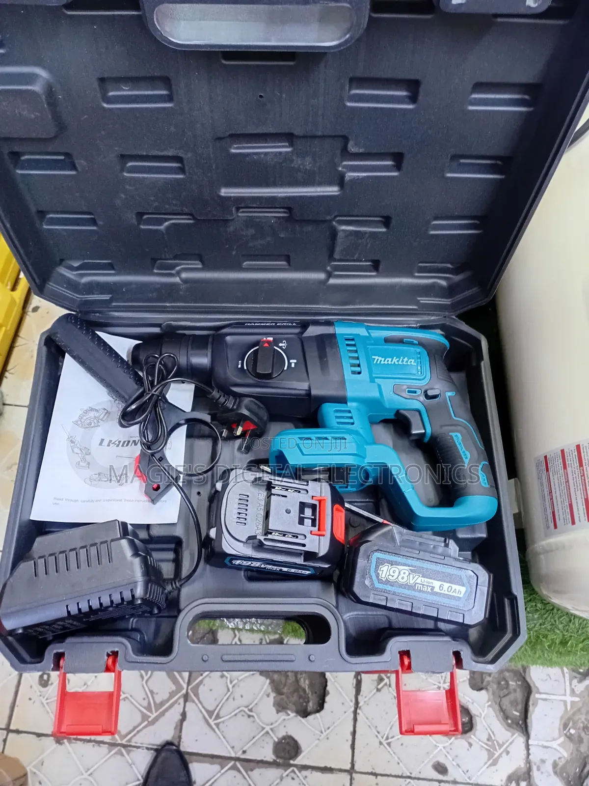 Well Performing 198v Makita Cordless Rotary Hammer