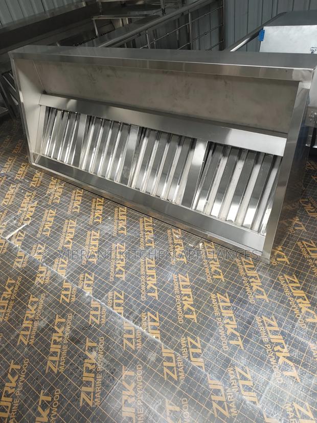 2.4m Stainless Steel Kitchen Hood - thumbnail 2