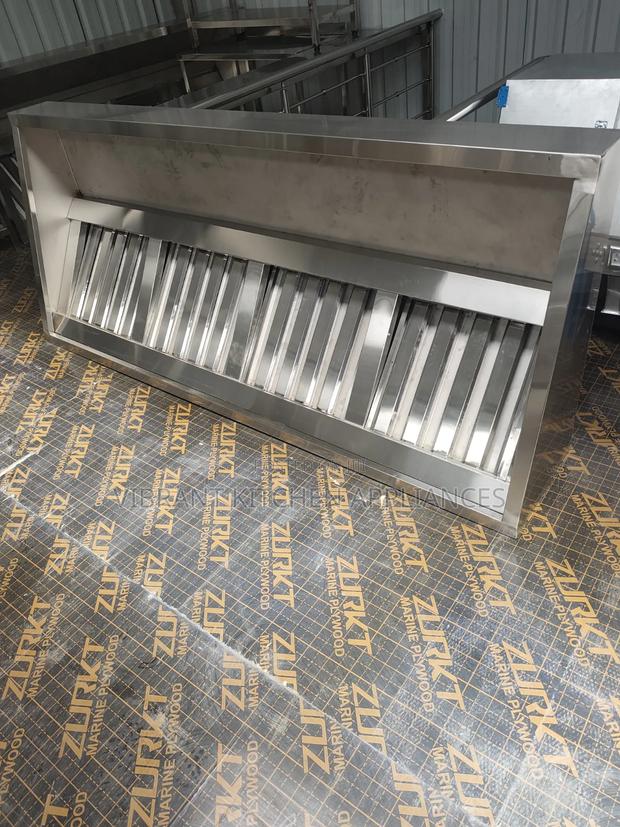 2.4m Stainless Steel Kitchen Hood - thumbnail 3