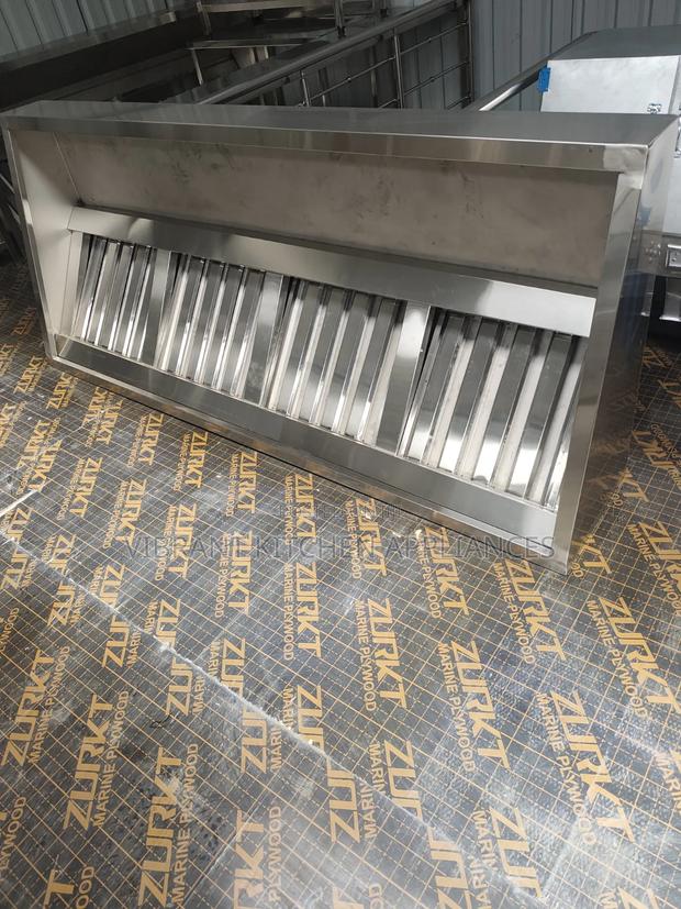 2.4m Stainless Steel Kitchen Hood - thumbnail 4