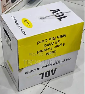 Reliable,High-Quality Networking Cable ADL Cat6 Indoor Cable 305m