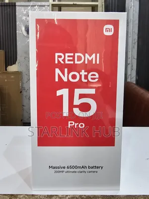 New Xiaomi Redmi Note 15 Pro 256 GB Blue