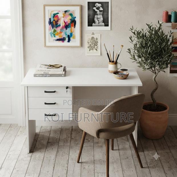 Office Desk; Sturdy 1200mm Home Office Writing Desk - thumbnail 2